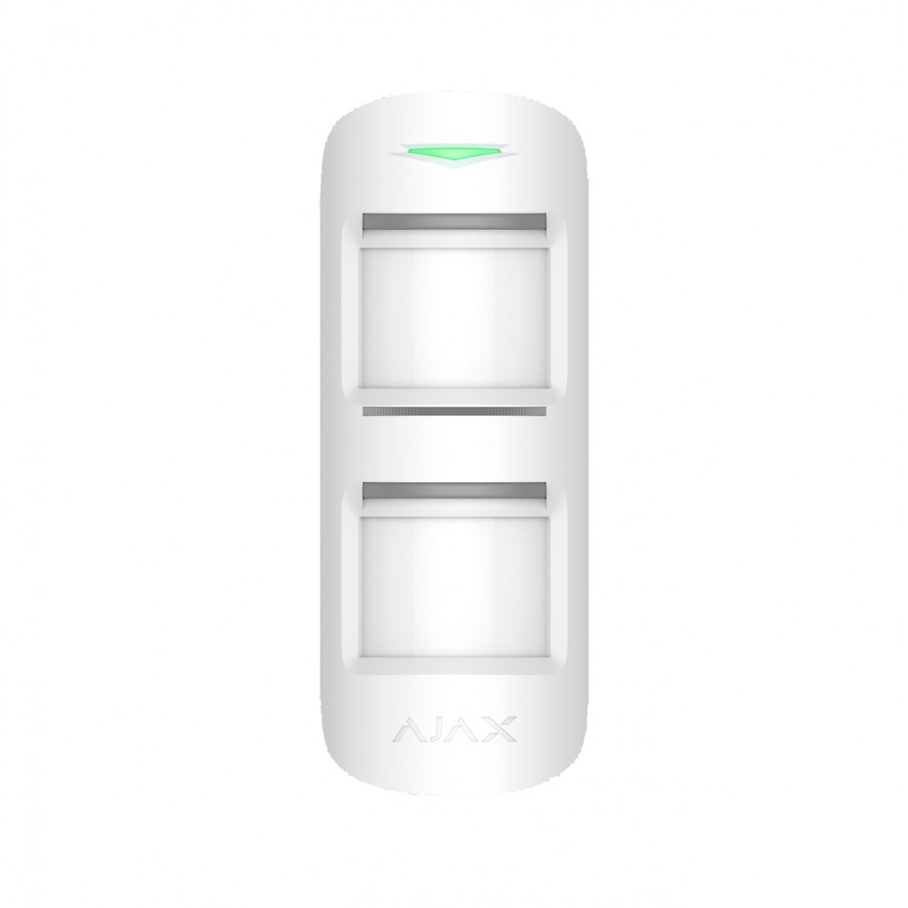 Ajax MotionProtect Outdoor WH Sensor IR/MICRO Inalambrico de Movimiento Exterior IP55 15m PET