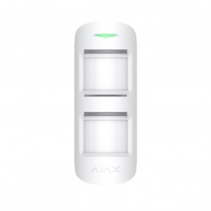 Ajax MotionProtect Outdoor WH Sensor IR/MICRO Inalambrico de Movimiento Exterior IP55 15m PET
