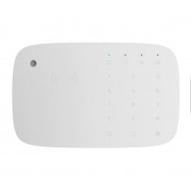 Ajax Keypad Combi WH Teclado Inalambrico tactil con sirena integrada + Lector Proximidad Pass/Tag