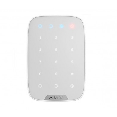 Ajax Keypad WH Teclado Inalambrico tactil