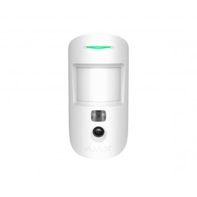 Ajax MotionCam Jeweller WH Sensor PIR inalámbrico Movimiento 12m + función foto por alarma