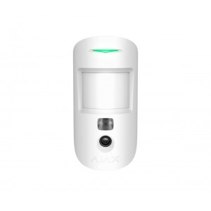 Ajax MotionCam Jeweller WH Sensor PIR inalámbrico Movimiento 12m + función foto por alarma