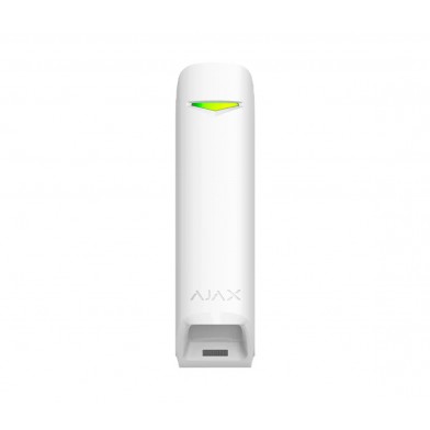 Ajax MotionProtect Curtain WH Sensor PIR Inalambrivo Movimiento Angulo Cortina 15m 90°