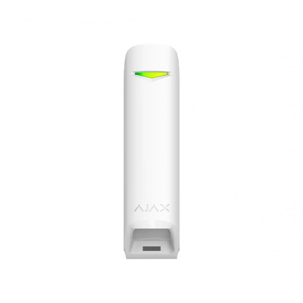 Ajax MotionProtect Curtain WH Sensor PIR Inalambrivo Movimiento Angulo Cortina 15m 90° Ajax MotionProtect Curtain WH Sensor PIR Inalambrivo Movimiento Angulo Cortina 15m 90°