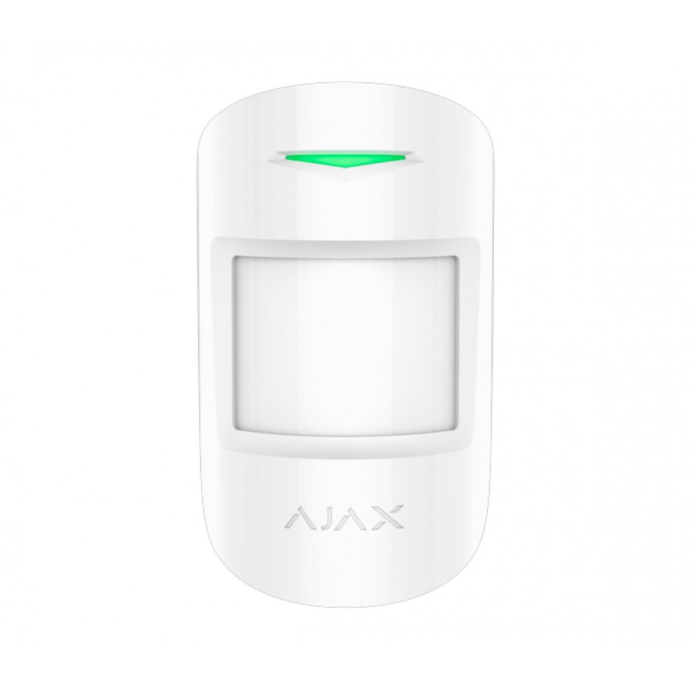 Ajax MotionProtect WH Sensor IR Inalambrico de Movimiento 12m PET Ajax MotionProtect WH Sensor IR Inalambrico de Movimiento 12m PET