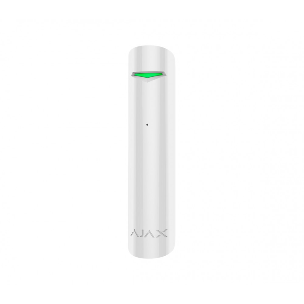 Ajax GlassProtect WH Sensor Inalambrico rotura cristal interior 9m 180° Ajax GlassProtect WH Sensor Inalambrico rotura cristal interior 9m 180°