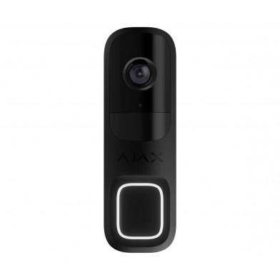 Ajax Doorbell BL Inalambrico IA Integrada iR 6m Sensor PIR Audio Bidireccional IP54