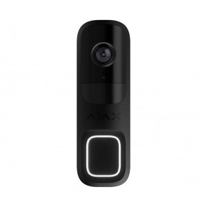 Ajax Doorbell BL Inalambrico IA Integrada iR 6m Sensor PIR Audio Bidireccional IP54