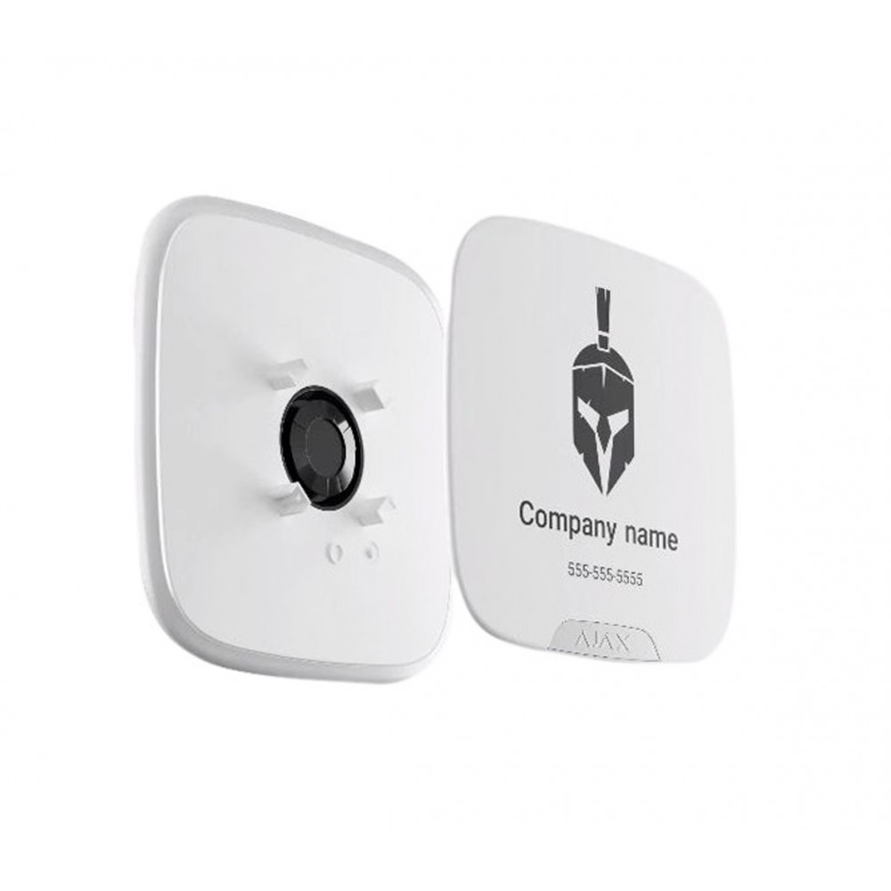 Ajax Brandplate for StreetSiren DoubleDeck WH Panel Frontal Personalizable (for StreetSiren DoubleDeck)