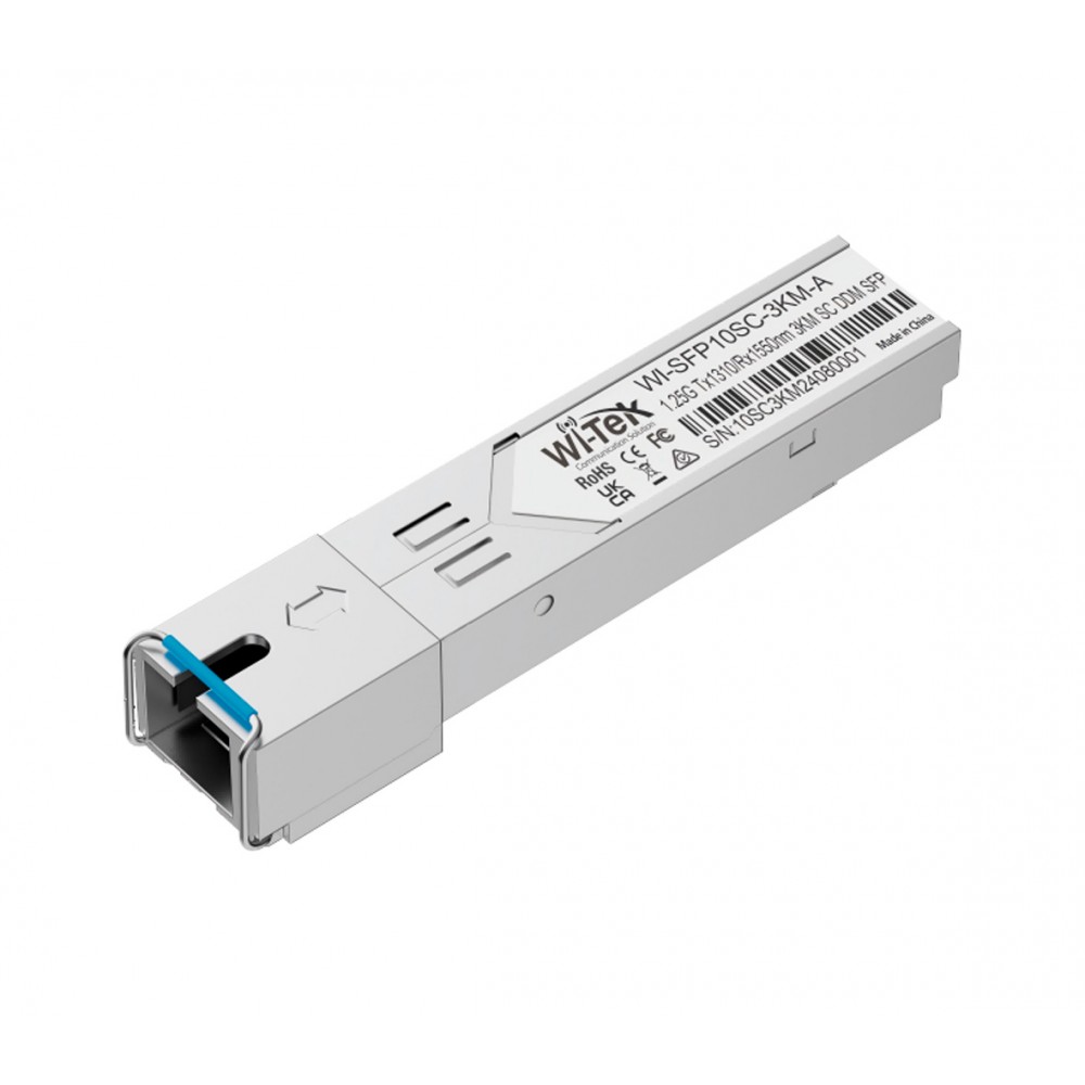 Modulo SFP Bidi 1.25 Gbps LC WI-SFP10SC-3KM Wi-Tek Modulo SFP Bidi 1.25 Gbps LC WI-SFP10SC-3KM Wi-Tek