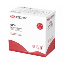 Cable UTP Cat6 100% Cobre Unifilar 305m interior DS-1LN6-UE-W Hikvision