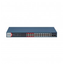 Switch 24FE PoE + 2SFP DS-3E1326P-EI(B) Hikvision