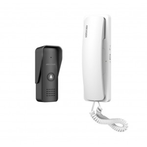 Kit Citofono Analogo 2 Hilos Plug & Play DS-KIS103 Hikvision