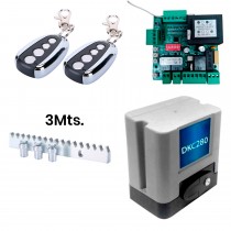 Kit Motor DKC 280 AC (250kg) Residencial, 30 Ciclos/Día XIAN FENG