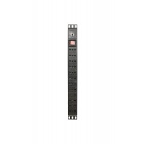PDU 12 Enchufes 10A con interruptor 19" 1U Trimex