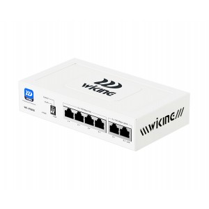 Switch 4FE PoE+ 55W Extend + 2FE No Administrable WK-PS206 V2 Wiking