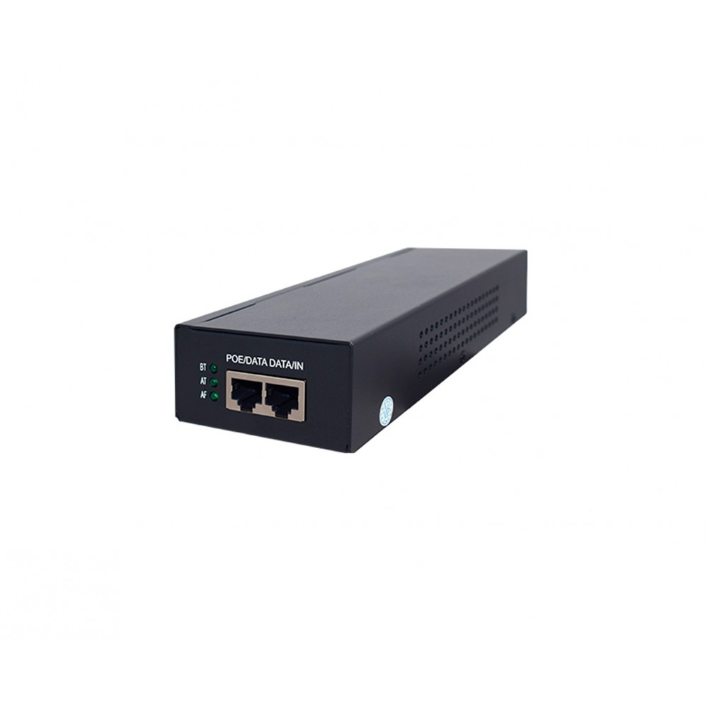 Inyector PoE 1/2.5GE IN 1/2.5GE OUT PoE++ 90W 802.3af/at/bt WI-POE58-BT V2 Wi-Tek