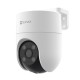 Camara PT WiFi H8C Pro 2K IA Audio Auto Tracking Sirena y Luz CS-H8c-R200-1K3WKFL 4mm Ezviz