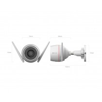 Camara WiFi 3K H3C IR 30m ColorNIGHT Detec personas IA Strobo Exterior CS-H3c-R100-1J5WKFL(2.8mm)