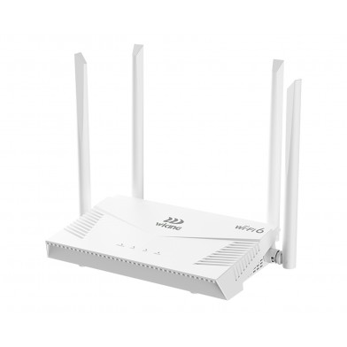 Router WiFi 6 EasyMEsh 2.4/5GHz 1800Mbps 4GE/3LAN Cloud WK-R1800 WIKING