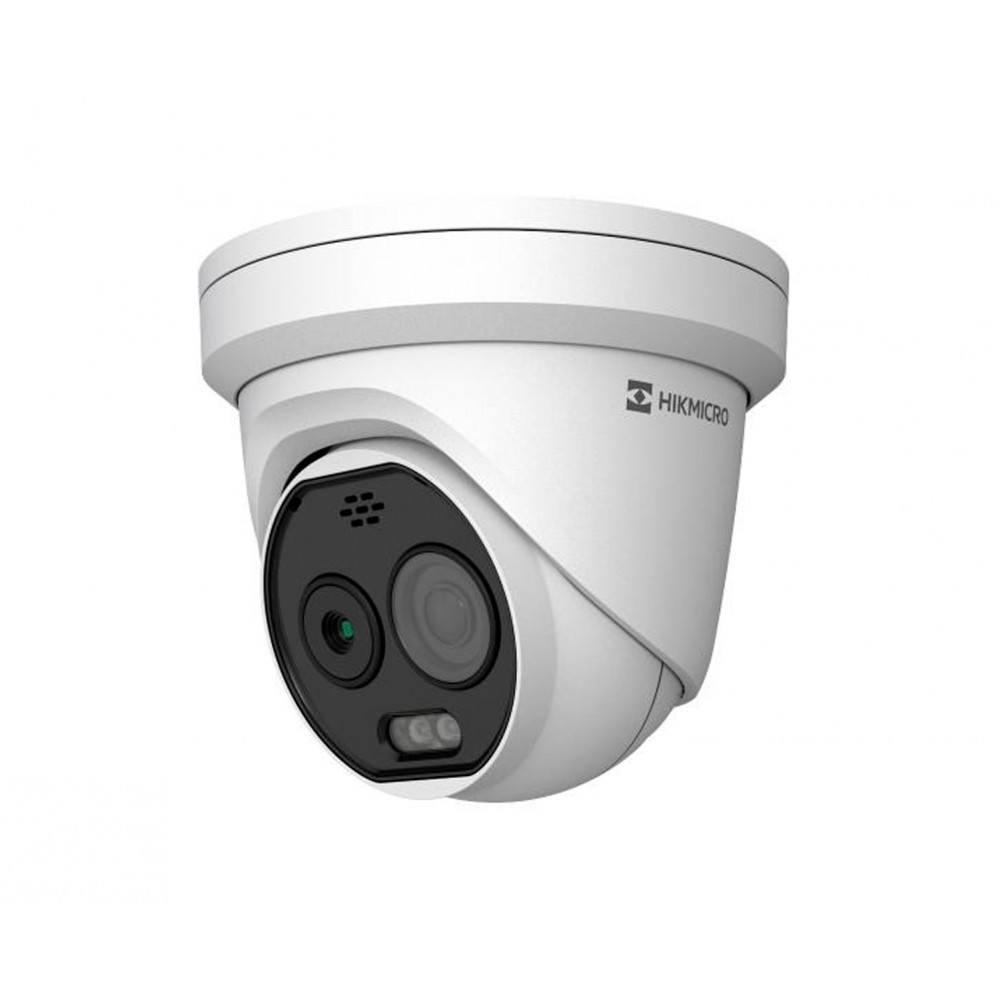 Turret IP 5MP Biespectro Termico y Optico Dual Light 30M HM-TD1218-2/G0/T1A Hikvision