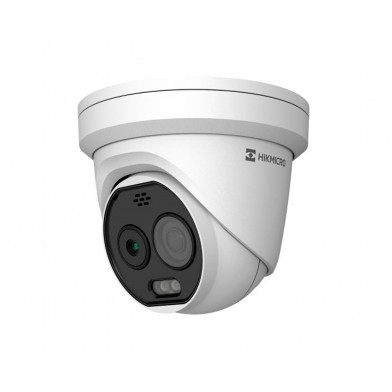 Turret IP 5MP Biespectro Termico y Optico Dual Light 30M HM-TD1228-2/G1/T3A Hikvision