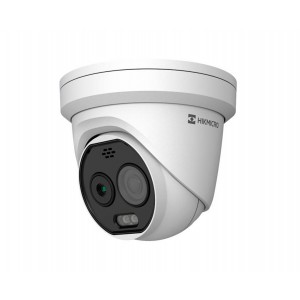 Turret IP 5MP Biespectro Termico y Optico Dual Light 30M HM-TD1228-2/G1/T3A Hikvision
