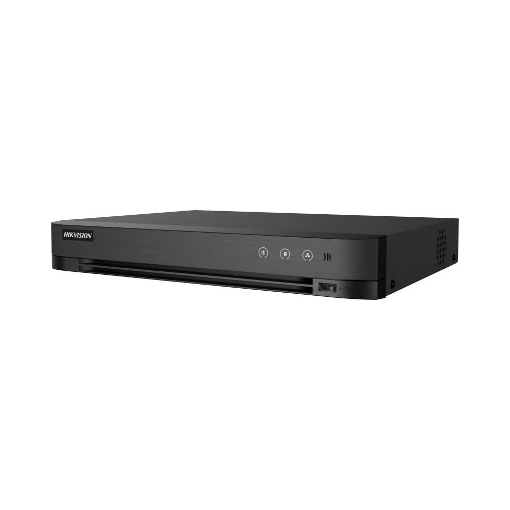 DVR TVI 8Ch 5MP 1HDD AcuSense Acusearch Facial Two Way Audio H.265 Pro+ iDS-7208HUHI-M2/XT Hikvision