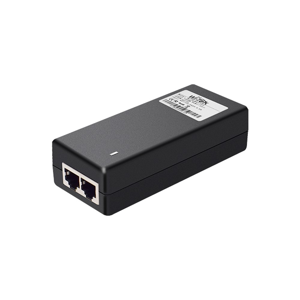 Inyector PoE 1FE IN 1FE OUT PoE Pasivo 48V 0.5A 24W WI-POE31-48V Wi-Tek