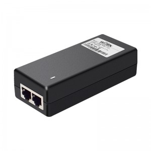 Inyector PoE 1FE IN 1FE OUT PoE Pasivo 48V 0.5A 24W WI-POE31-48V Wi-Tek