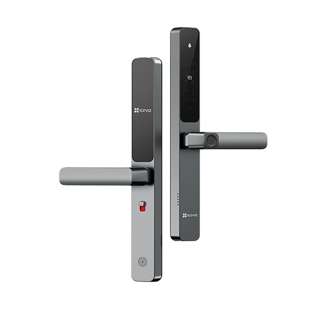 Cerradura Inteligente Slim WiFi c/Huella Dactilar Bateria CD-DL06-R100-WBCP-GR(M) Ezviz
