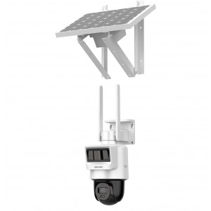 Camara PT 4MP 4G y Solar PIR y Radar DS-2DE2C400IWG-K/4G/C05S10/LA 2.8mm Hikvision