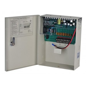 Kit Fuente de Poder UPS 12V10A 9Ch, CE FCC ROHS
