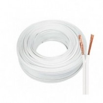 Cable Paralelo 2x20 AWG Blanco 100 Mts