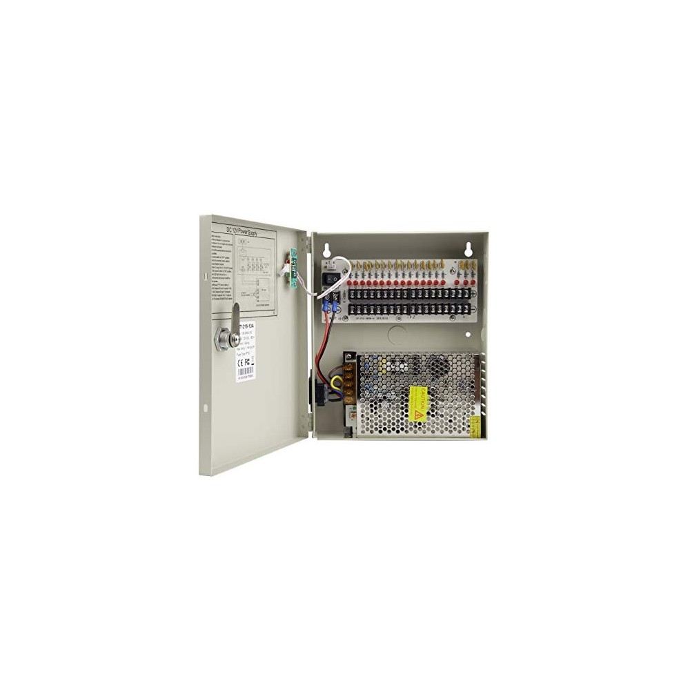 Kit Fuente 12V 20A 18CH Waterproof