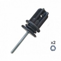 Tensor Templado 1/4 c/2 Tuercas ATC