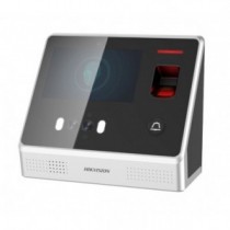 Control de Acceso Biométrico RECONOCIMENTO FACIAL/HUELLA/TARJETA MIFARE con Pantalla 5" DS-K1T605MF Hikvision