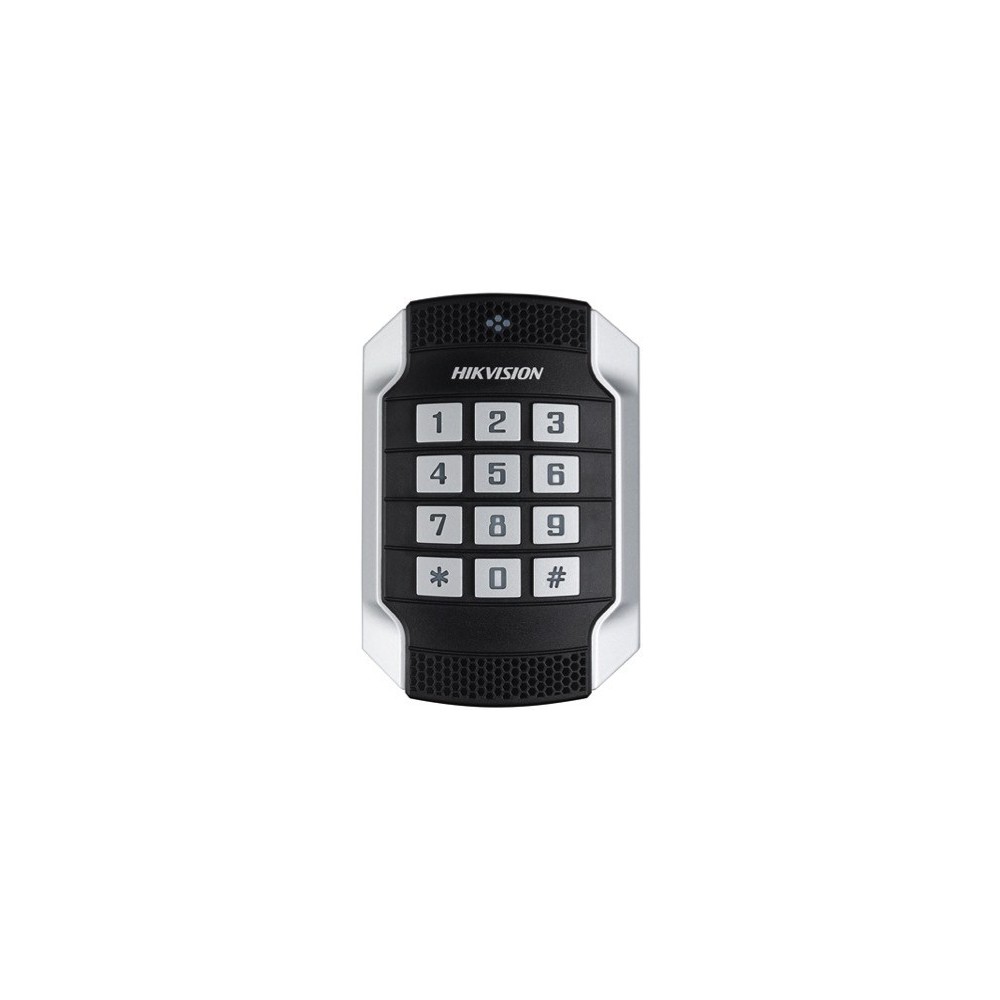 Lector de Proximidad con Teclado de Tarjetas Mifare Antivandalico HIKVISION (DS-K1104MK)