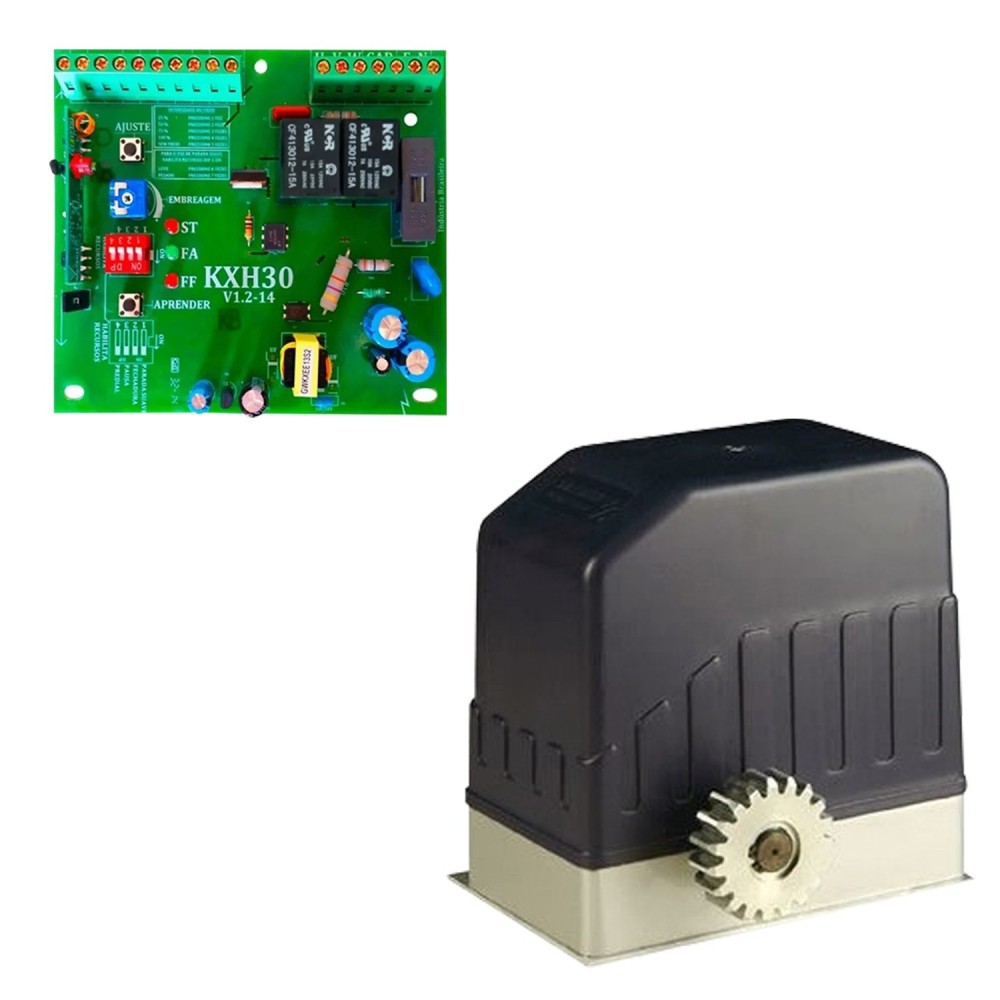 Kit Motor DKC 400 (600kg) Residencial + Central Rossi XIAN FENG