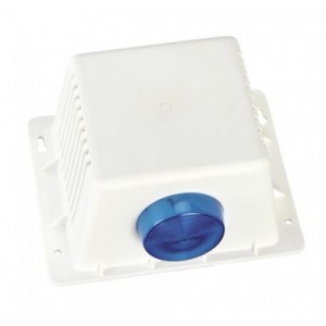 Sirena 20 Watts c/gabinete Blanco+Baliza+Tamper