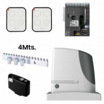 Kit Motor RUN 1500 con Tecnologia BD, 2 Controles y 4m cremallera