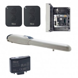 Kit Motor 1 Brazo Batiente con Central MC424LR10 NICE