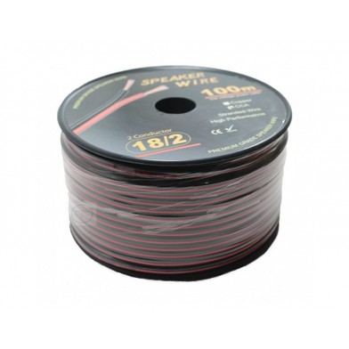 Cable 2x18 AWG Negro/Rojo...
